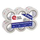 Tape Logic Heavy Duty Packing Tape with Dispenser (6 Refills) – 2.6 Mil Thick - Brand New