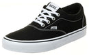 VANS MEN'S DOHENY DECON SUEDE SNEAKER SIZE MEN 9 BLACK/WHITE - Like New