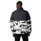 53596 HELLY-HANSEN MEN ACTIVE REVERSIBLE JACKET 824 NIMBUS CLOUD AOP MEDIUM - Brand New