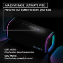 SONY ULT FIELD 5 WIRELESS PORTABLE BLUETOOTH SPEAKER, SRSULT50B, BLACK - Like New