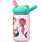 CAMELBAK EDDY+ KIDS' 14OZ TRITAN RENEW WATER BOTTLE - MINDFUL MERMAIDS - Brand New