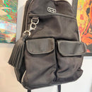 ITZY RITZY BOSS PLUS DIAPER BAG - NOIR/SILVER - Like New