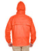 8929 UltraClub mens Full-Zip Hooded Pack-Away Jacket New