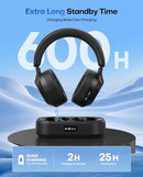 SWIITECH ENSEMBLE-WIRELESS HEADPHONES FOR TV WATCHING, LED DISPLAY – DARK BLACK - Like New