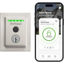 KWIKSET HALO TOUCH FINGERPRINT WI-FI SMART LOCK - SATIN NICKEL - Like New