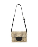 ALLSAINTS JUPITER SNAKE XBODY W590XD - DESERT WHITE - Like New