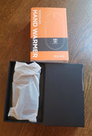 LEMLEON ZLS-A10 9000MAH RECHARGEABLE USB ELECTRIC HAND WARMER POWERBANK BLACK - Like New