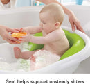 FISHER-PRICE BABY TO TODDLER BATH 4-IN-1 SLING ‘N SEAT TUB - GREEN - Brand New