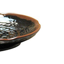 Thunder Group Tenmoku Melamine Dinnerware 9 3/8" Lotus Shape Plate B003YP2AJW - Brand New