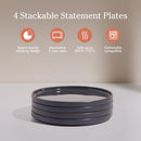 Our Place Salad Plates - Set of Four 8.5” Handcrafted Ceramic Plates B0CZNHDG81 - Brand New