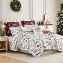 Southshore Fine Living, Inc. Christmas Quilt, King Size, 7-Pc - Like New