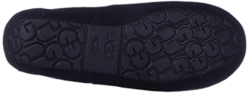 UGG MEN'S ASCOT SLIPPERS - SIZE: MEN 10 - BLACK - Brand New
