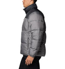 2086861023 COLUMBIA MEN'S PUFFECT III JACKET SIZE 2XL CITY GRAY/BLACK - Brand New