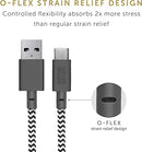 Native Union Belt Cable USB-C to USB-A 4ft BELT-L-ZEB-2-V2 - Zebra - Like New