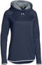 Under Armour Women's Double Threat Fleece Hoodie 1295300 New