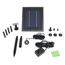 SUNNYDAZE DECOR SOLAR PUMP PANEL KIT WITH BATTERY PACK AND LIGHT - AMP-P022C - Like New