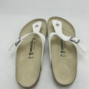BIRKENSTOCK WOMEN'S GIZEH THONG SANDAL - SIZE: MEN 13 - WHITE - Like New