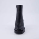 CUSHIONAIRE Women's Gallerie Block heel dress boot +Memory Foam, Black 8.5 W - Brand New