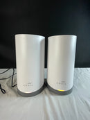 ARRIS SURFBOARD MAX DASH AC3800 TRI-BAND WI-FI 5 MESH SYSTEM 2 PACK - WHITE - Like New