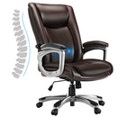MCQ HOME OFFICE ERGONOMIC MANAGERIAL PU LEATHER DESK HIGH BACK - Scratch & Dent