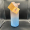 BLOGILATES 64OZ HALF GALLON PLASTIC WATER BOTTLE (BPA FREE) - BLUE OMBRE - Like New