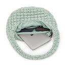 ODODOS QUILTED CARRYALL TOTE BAG WOMEN CROSSBODY LARGE HOBO LIGHTWEIGHT - GREEN - Like New