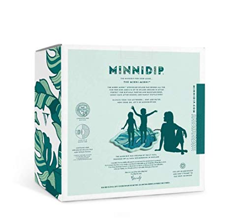 091110242 MINNIDIP PALM LEAF SPLASH PAD SPRINKLER - GREEN LEAF FLOAT - Like New