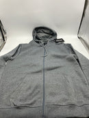 BLAZE BEAT SWEATSHIRT WITH POCKETS FULL ZIP WITH HOODIE, SIZE XL, GRAY, HR24005 - Brand New