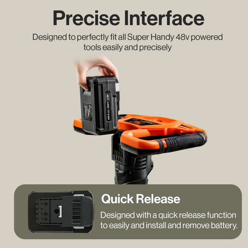 SuperHandy Super Duty Pro 48V DC 4Ah Lithium Ion Rechargeable - Scratch & Dent