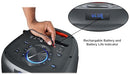 ROCKVILLE BASS PARTY 8 DUAL 8 INCH PORTABLE BATTERY LED PARTY BLUETOOTH SPEAKER - Like New