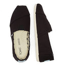 10017676 TOMS MEN'S ALPARGATA LOAFER FLAT M12 Black/White - Brand New