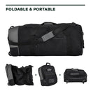 TRAVELERS CLUB 32" MIDGARD EXPANDABLE ROLLING TRAVEL BAG - BLACK - Like New
