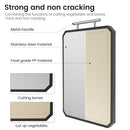 Stainless Steel Cutting Board Safe Solid Meat Cutting Easy to Clean Double Sided - Brand New