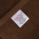 Utopia Towels 700 GSM Premium Bath Towels 100% Ring Spun 4 Pack - Dark Brown - Brand New