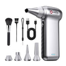 SEAUTO CORDLESS ELECTRIC AIR DUSTER 125,000 RPM RECHARGEABLE TF-001 - SILVER - Like New