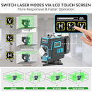 WILDORA 16 LINE LASER LEVEL 4X360 W/ TRIPOD - BLUE - Like New