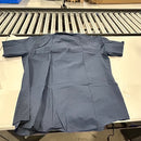 GALAXY BY HARVIC MEN'S SHORT SLEEVE DRESS SHIRT - SIZE: MEN 2XL - NAVY - Brand New