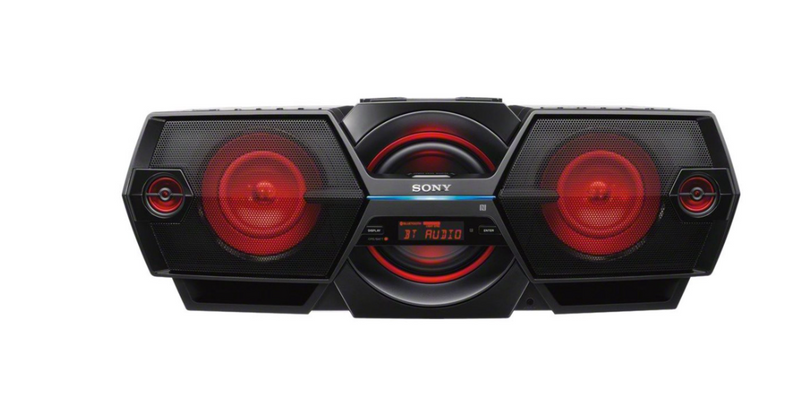 For Parts: Sony ZS-BTG900 Portable Bluetooth Wireless Boombox Speaker PHYSICAL DAMAGE