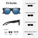 SMITH LOWDOWN 2 SUNGLASSES WITH CHROMAPOP POLARIZED LENSES – MATTE BLACK/BLUE - Like New