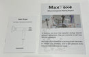 MAXFOXE TRAVEL BLOW DRYER FOLDABLE IONIC SMALL 9 MODES HAIRDRYER - WHITE - Like New