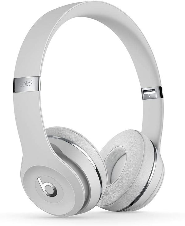 Beats by Dr. Dre Solo3 Wireless On-Ear Headphones MX452LL/A - Satin Silver Like New