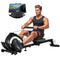 UPREIGN MAGNETIC ROWING MACHINE FOR HOME ADJUSTABLE 8-SPEED BOOSTER - BLACK/GRAY - Like New