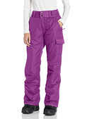 ARCTIX WOMENS SNOW SPORTS INSULATED CARGO PANTS WOMEN 31 LARGE PLUM - Brand New