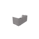 Lumeah Adjustable Desk Screen Returns 48 to 78 x 29 x 26.5 Grey LUAD48301G - Brand New