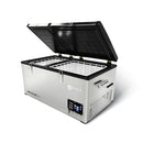 BLUEFIN ACTIVE ARKTEC DUO 80L PORTABLE TRAVEL FRIDGE - METALLIC - Scratch & Dent