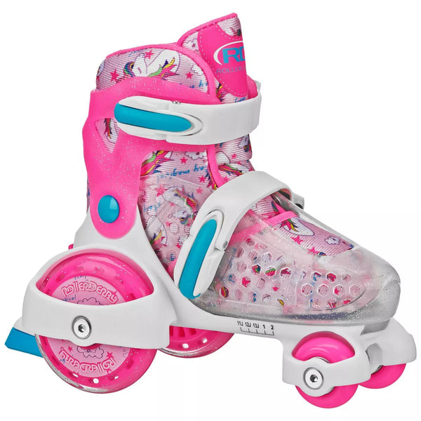 ROLLER DERBY SPORT KIDS' ROLLER SKATE - SIZE: M 11-2 ADJUSTABLE - Scratch & Dent