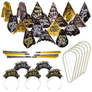 Glimmer & Shimmer New Years Eve 2026 Party Kit For 100 Guests - 250 Pieces - Brand New