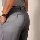 AMAZON ESSENTIALS MENS SLIM-FIT STRETCH GOLF SHORTS - SIZE : 33 - GRAY - Brand New