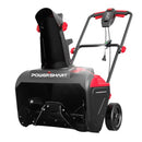 POWERSMART ELECTRIC SNOW BLOWER 21 IN. CORDED SNOW BLOWER 15AMP LED LIGHT - Like New