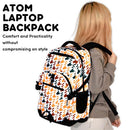 New York Atom Laptop Backpack Vivid Tweed One Size- Vivid Tweed - Like New